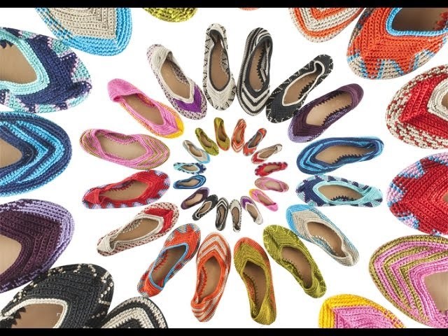Crochet Shoes from www.shoppaintedbird.com