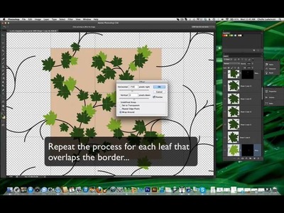Digital Scrapbook Design Tutorial - CU Vines