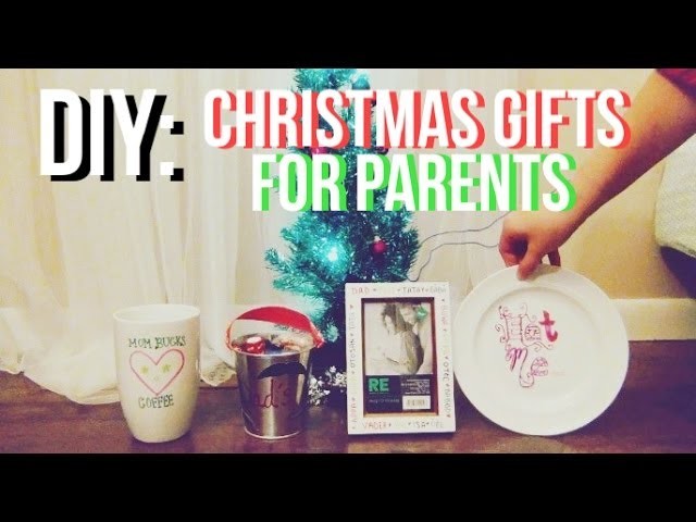 DIY: Christmas Gifts for Parents! | ft. Sophia