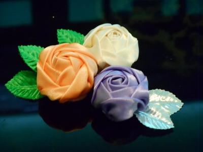 DIY Fabric flowers how to make