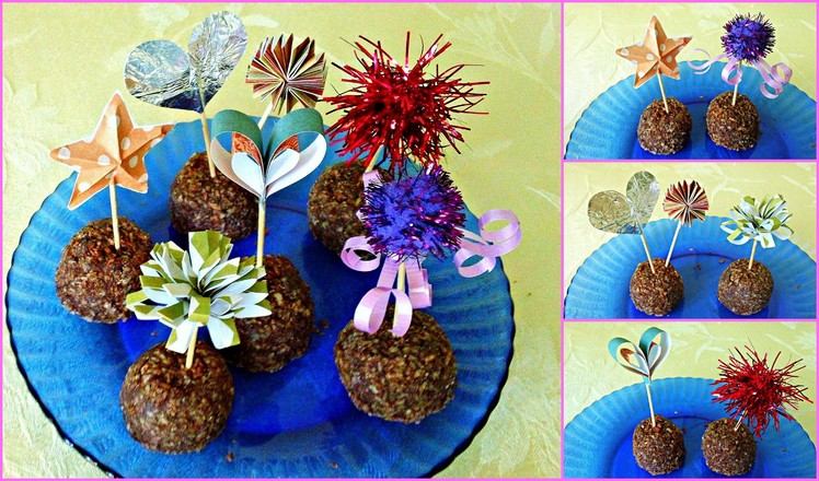 DIY Party Decorations~Cupcake Toppers!
