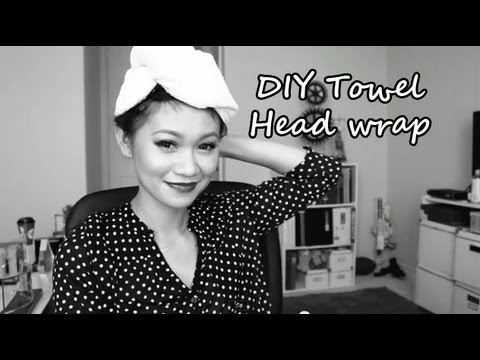 DIY: Towel Head Wrap