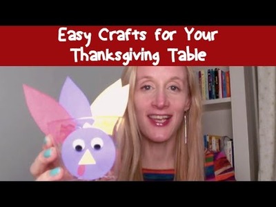 Easy Crafts for Your Thanksgiving Table | CloudMom