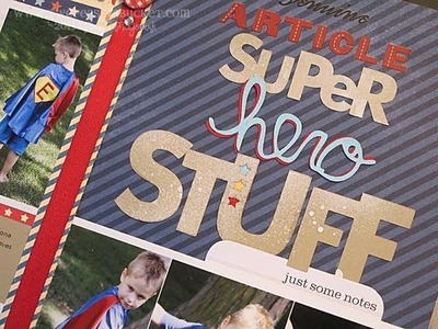From Start to Finish | Super Hero Stuff (Two Peas in a Bucket)