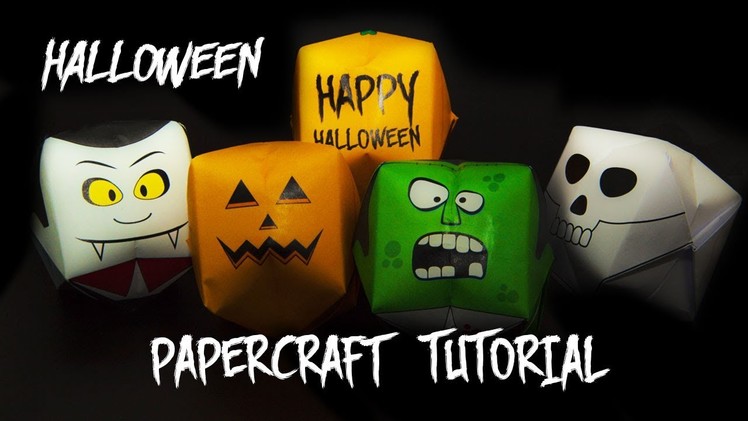 Halloween Fun: How To Make Paper Water Bombs | Papercraft Video Tutorial