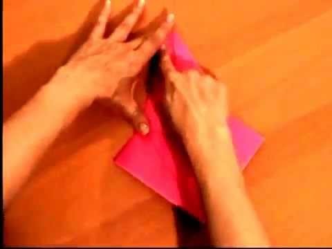 How Fold an Origami Crane, beginners level.