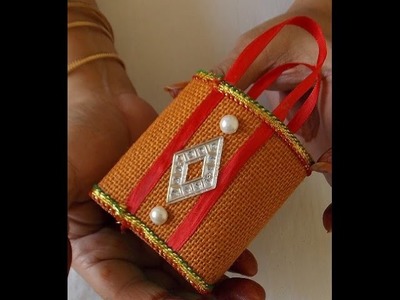 How to make decorative jute bag? Jayashree Narayanan