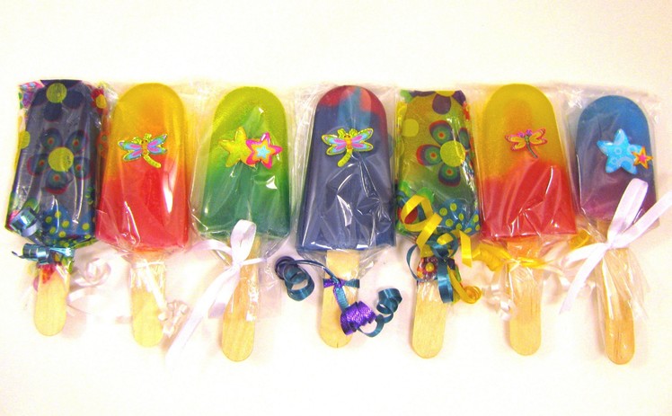 How To Make Popsicle Soaps