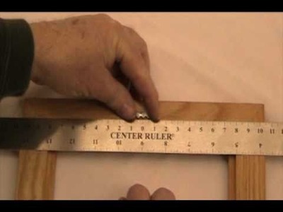 How to Use a Center Ruler