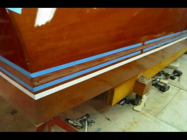 Installing New Spray Rails on Chris Craft (Preview)