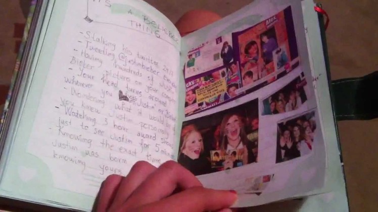 My Justin Bieber Scrapbook