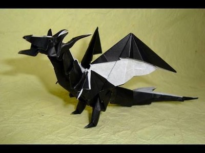 Origami Fiery Dragon instructions ( Kade Chan)