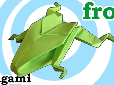 Origami Frog Instructions [HD]