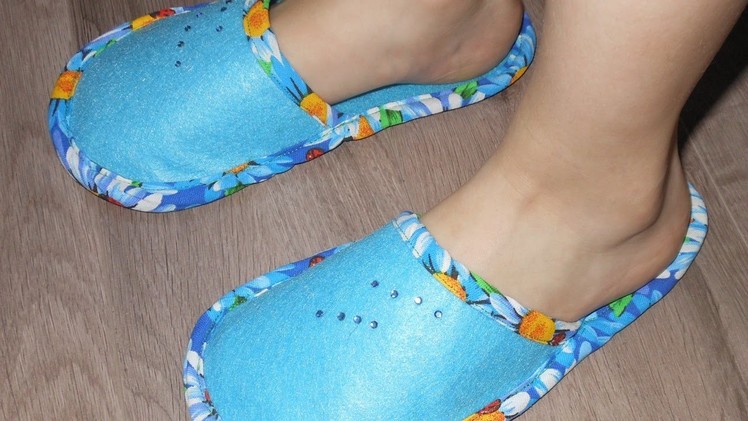 Sew Comfortable Slippers for a Girl - DIY Style - Guidecentral