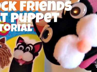 Sock Friends Puppet Kit: Cat Puppet Tutorial