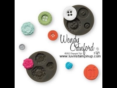 Stampin Up Clay Pressed Molds