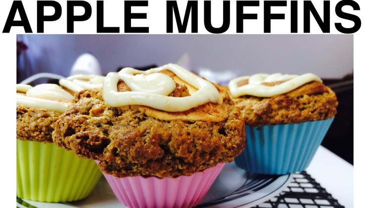 APPLE MUFFIN DOG CAKES- DIY Dog Food - a tutorial by Cooking For Dogs