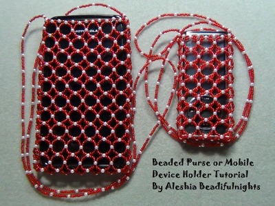 Beaded Purse or Mobile Device Holder Tutorial Part 2