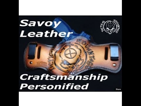 Best Holster Ever? Savoy Leather, Custom Hand Crafted. Art in Gun Leather
