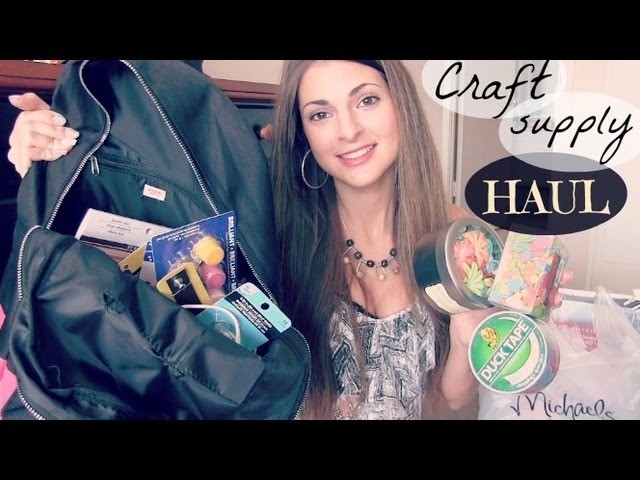 Craft Supply Haul - Michaels LA