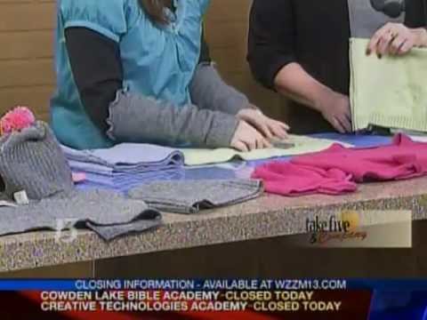 CraftSanity on TV: Creative uses for old wool sweaters