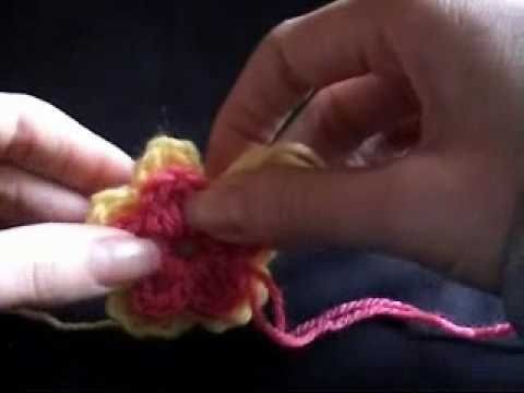 Crochet Layered Flower Part 2 of 3 Tutorial