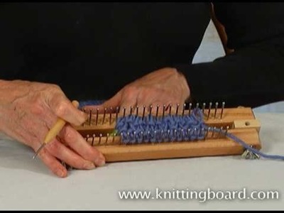 Decrease Stitches on the Knitting Board