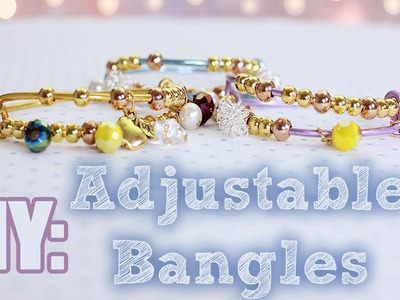 DIY Adjustable Bangles {Arm Candy.Party}