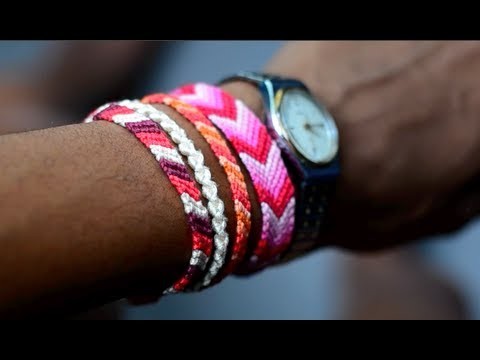DIY Friendship Bracelet | Striped or Solid