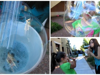 DIY Homemade Colored Bubbles