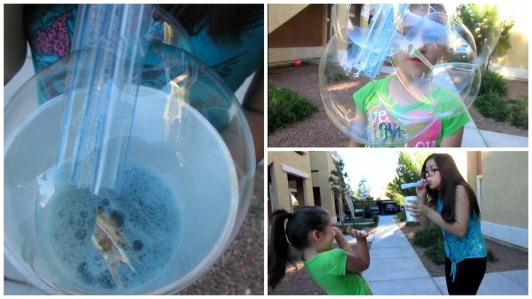 DIY Homemade Colored Bubbles
