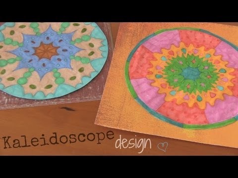 DIY: Kaleidoscope Design. Drawing