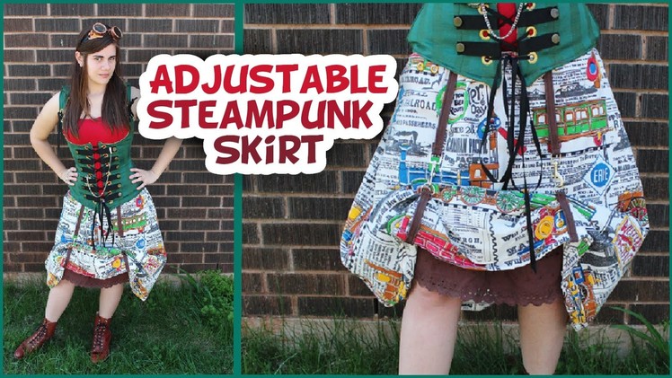 DIY Transforming Steampunk Skirt - Whitney Sews