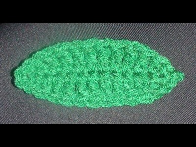 How to Crochet a Leaf Pattern #1 by ThePatterfamily