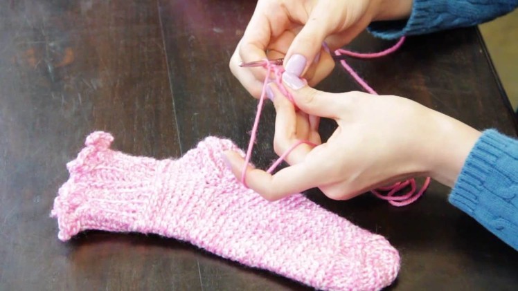 How to Crochet Socks : Crochet Stitches & Techniques