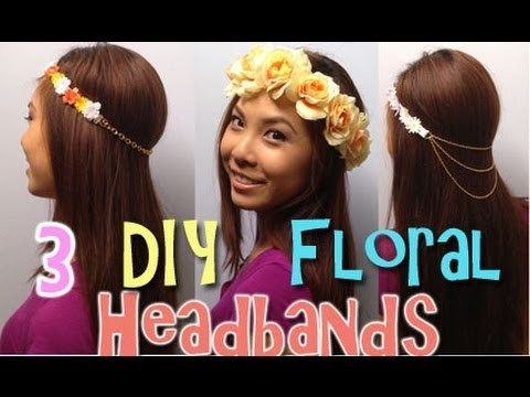 HOW TO: Easy DIY Flower Headbands