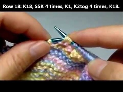 How to Knit Basic Mary Jane Baby Booties   Part 2