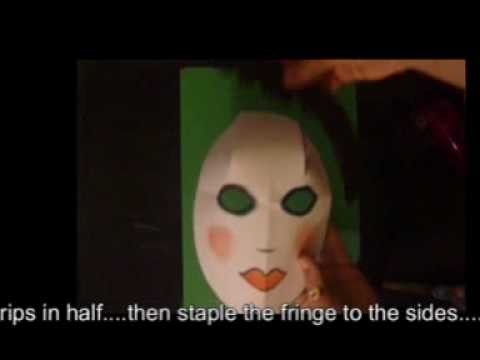 How to make a China Doll Mask Making Demo.wmv