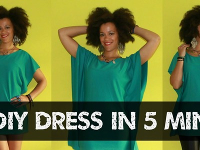 How To Make a Dress (Top) in 5min Easy