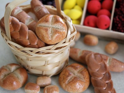 How to Make Doll Food: Bread | Plus Our Doll Farmer's Market