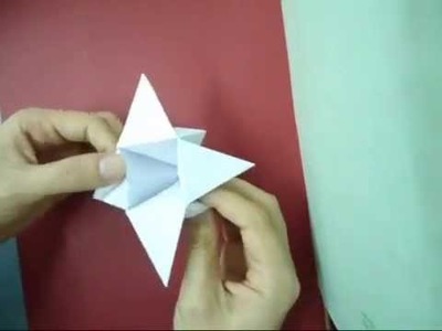 How to make origami star basket