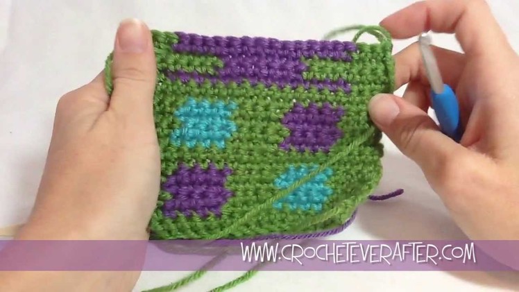 Intarsia Tutorial #2: Hiding Your Tails When Color Changes Jump