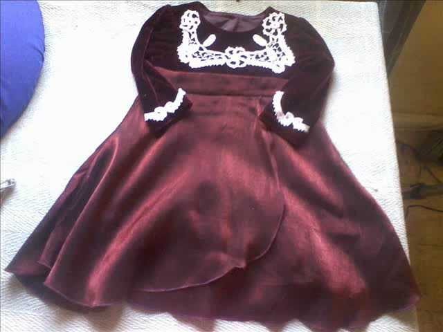 Irish Crochet Lace, little girl's dress