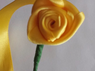 Make an Easy Bridal Bouquet Ribbon Rose - Crafts - Guidecentral