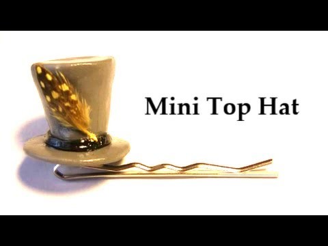 Mini Top Hat | DIY Hair Accessory by Craft Happy