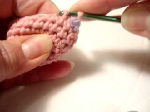 Nerdigurumi - amigurumi crochet tutorial project video 6 - Row 10