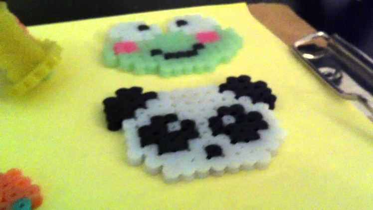 New perler beads creations that i have made :)