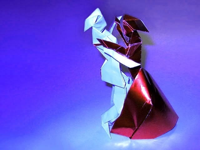 Origami "Last Waltz" by Neal Elias (Part 4 of 5)