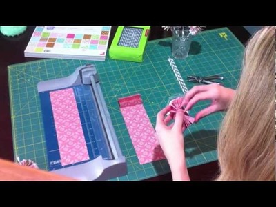 Quick Crafts with Brittany Spriggs: Fan Flower Straws