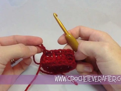 Single Crochet Tutorial #7: Front Post Single Crochet